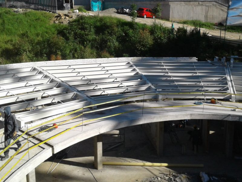INDUACERAL S.A.S |Jardín infantil buen comienzo Lusitania | Industrias del acero y el aluminio | Metalmecánica Medellín | Estructuras metálicas Medellín | Carpintería metálica Medellín Colombia